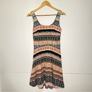 NEW Loft Riverwalk Flare Print Sleeveless Tank Dress Aline Minidress NWT Size 2P
